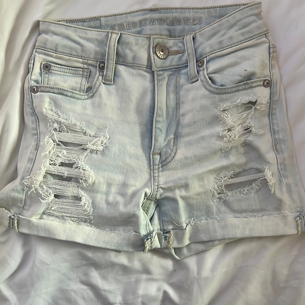 American Eagle jean shorts size 00